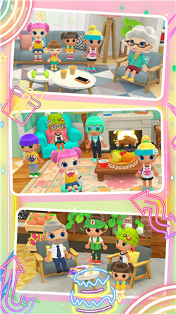 浪漫萌趣地铁线的图册