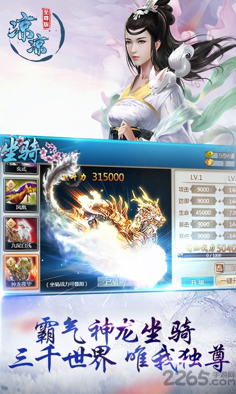 凉凉至尊版公益服的图册