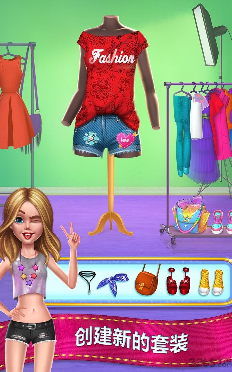 时尚校园女孩手机版的图册