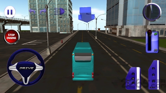 城市大客车的驱动模拟器游戏的图册