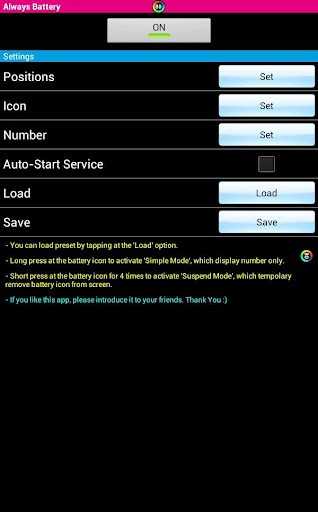 AlwaysBattery更换电池图标软件的图册