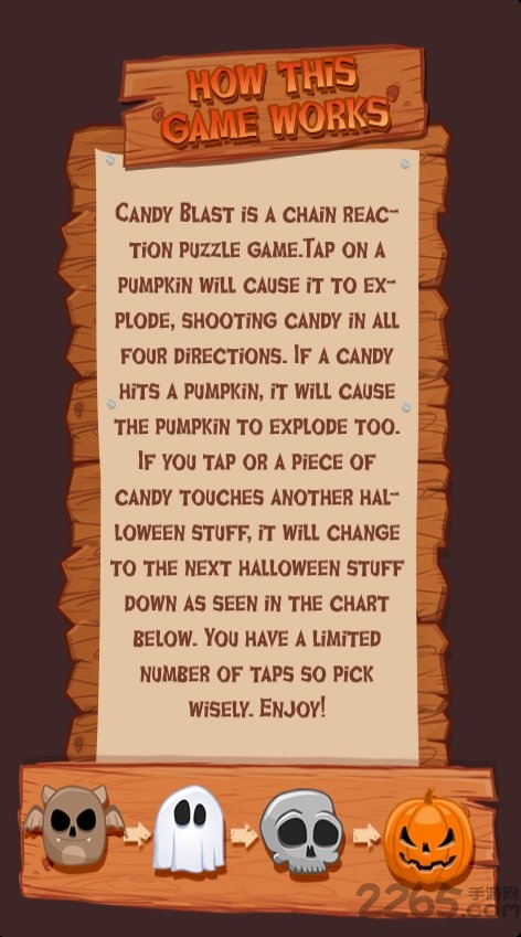万圣节南瓜爆破游戏的图册