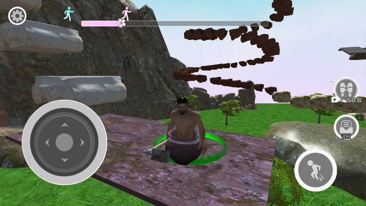 笨拙攀登者掘地生存最新版的图册