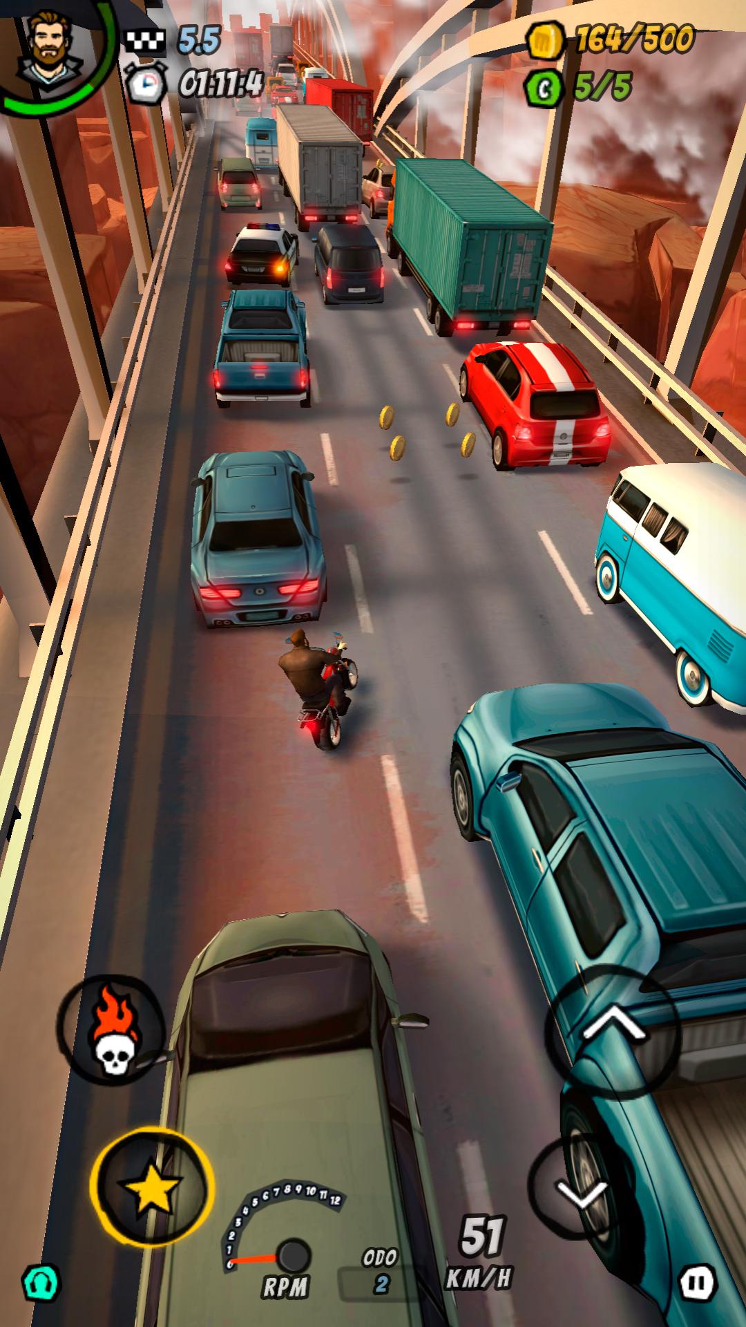 摩托赛车2：公路燃烧的图册