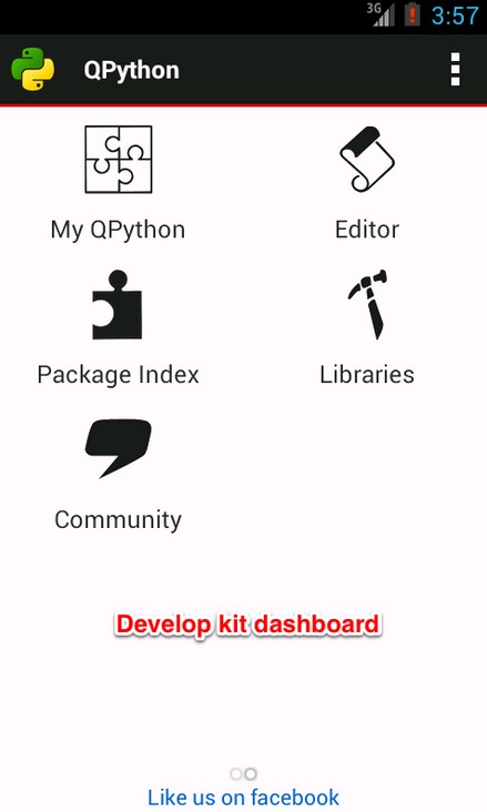 QPython脚本引擎的图册