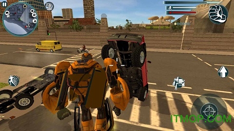 英雄战争变形机器人的图册