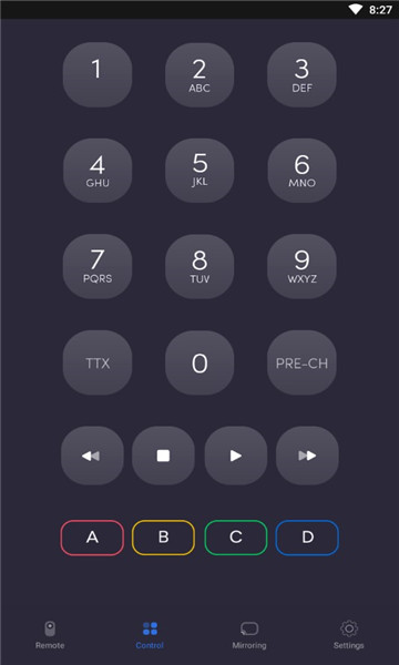 unimote通用电视遥控器软件的图册