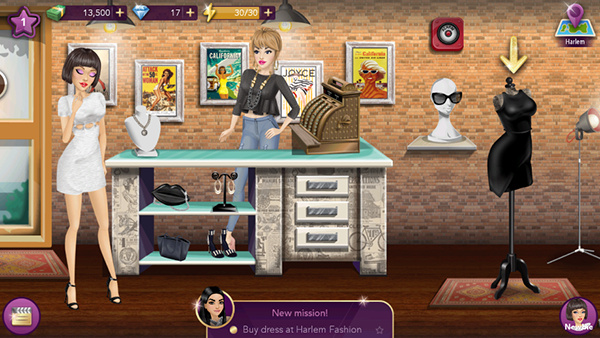 好莱坞物语时尚明星的图册