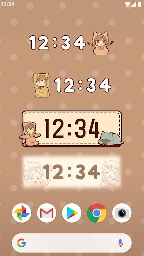 数字时钟小工具app的图册