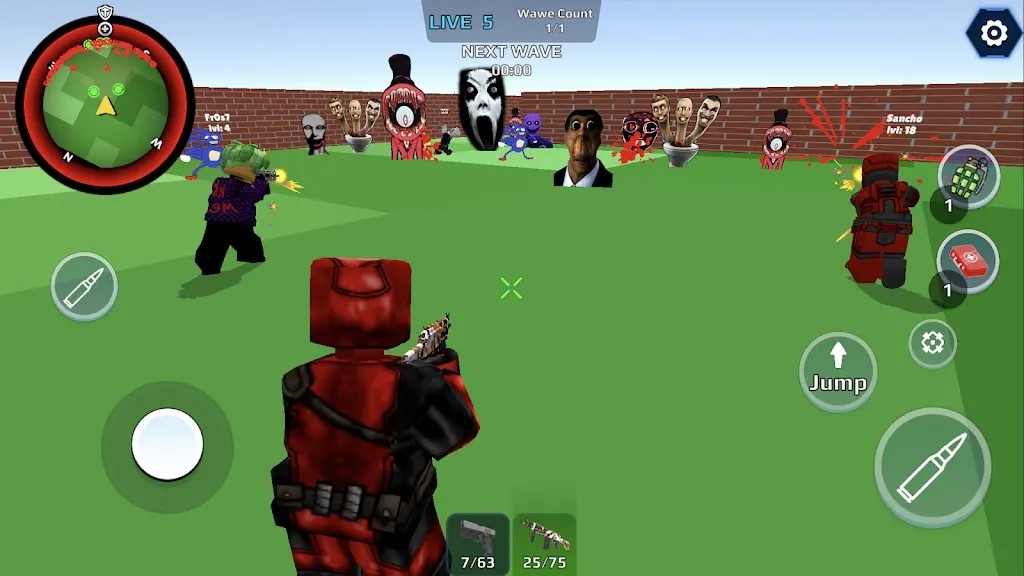 Nextbots围剿内置菜单版的图册