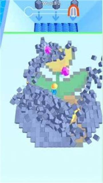 挖掘积木的图册