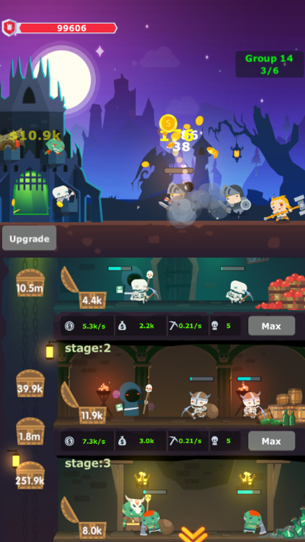 闲置城堡守卫的图册