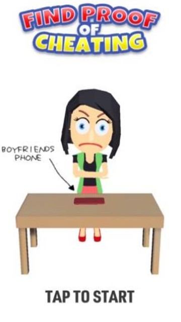 寻找证据作弊者之谜的图册