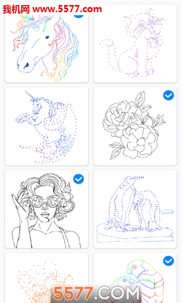 速点成画安卓版的图册