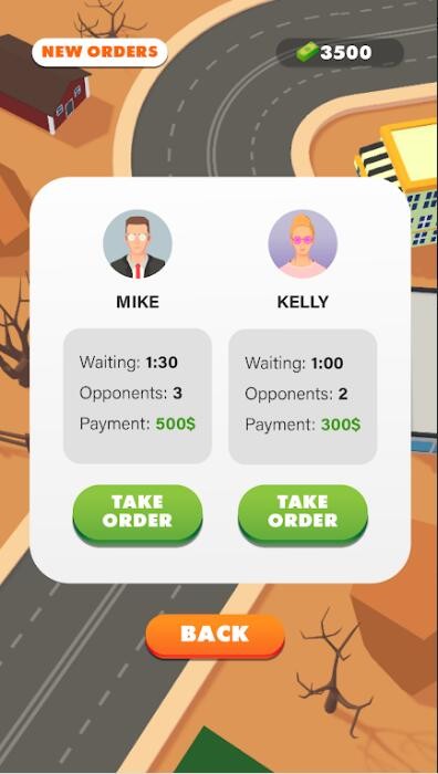 计程车追捕赛车的图册