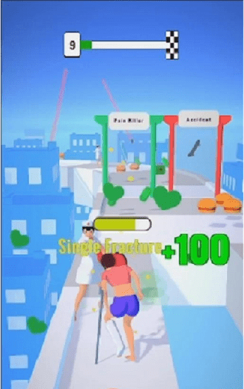 伤跑手游的图册