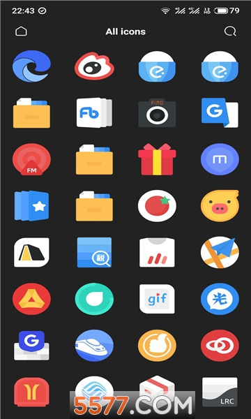 时七图标包软件的图册