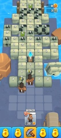 矿工合并冒险的图册