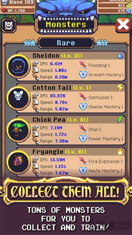 史诗怪兽td游戏的图册