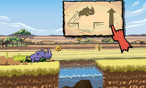 犀牛狂奔的图册