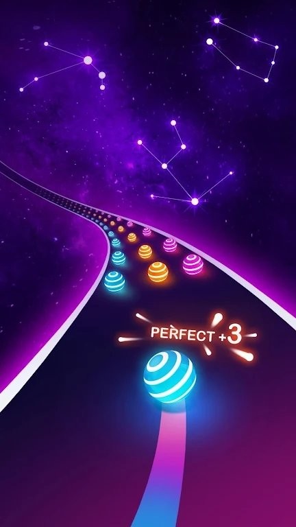 炫彩公路彩球跑的图册