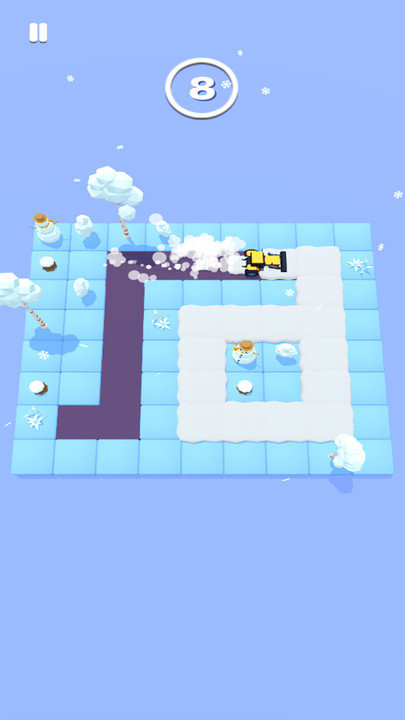 清除积雪游戏的图册