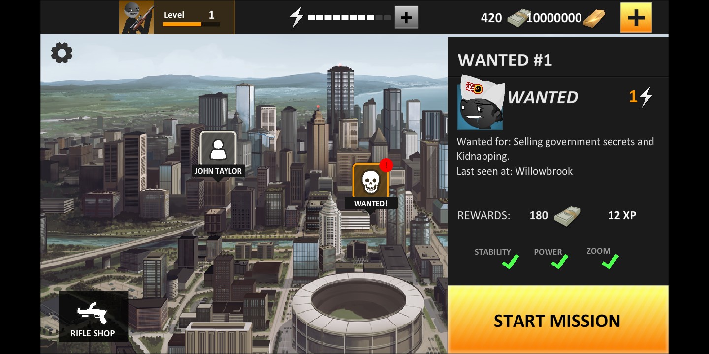 鹰眼4火柴人狙击的图册