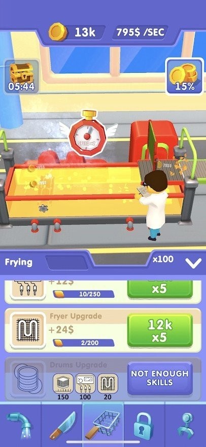 薯片制作工厂游戏(chipchipidle)的图册