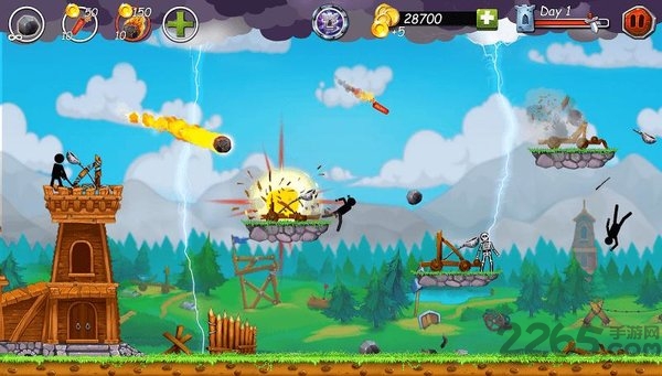 火柴人之守卫城堡2游戏的图册