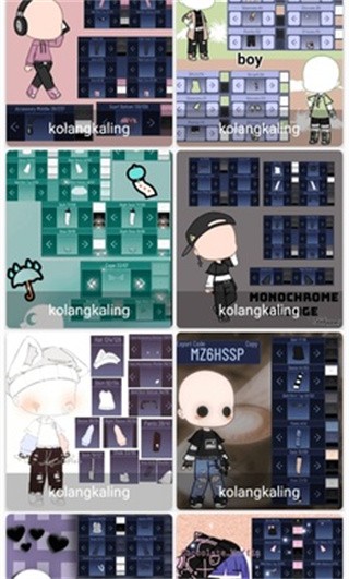 加查衣服创意俱乐部的图册