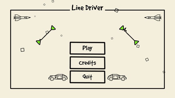 卡通画线汽车的图册