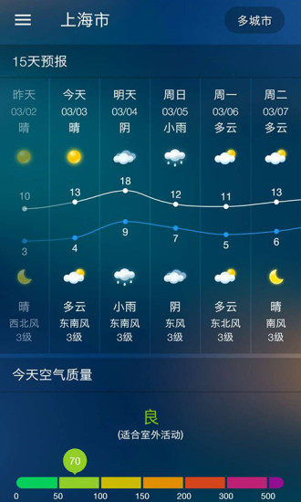 麦天气app的图册