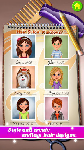 美发沙龙大改造的图册