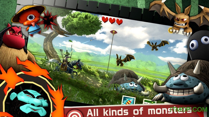 射箭武士无限金币版(SAMURAISANTARO)的图册