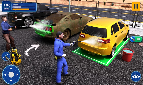 清洁动力模拟器游戏的图册