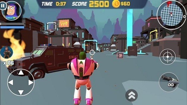 巴斯光年射击玩具的图册