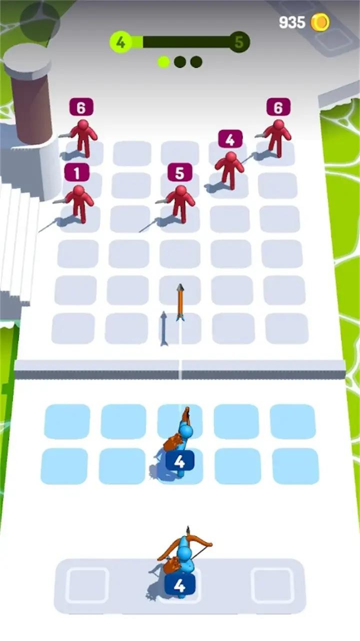 合并弓箭手战斗的图册