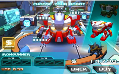 机甲战斗的图册