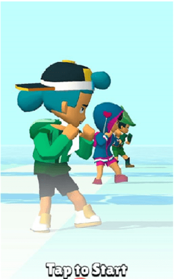 变大赛跑游戏的图册