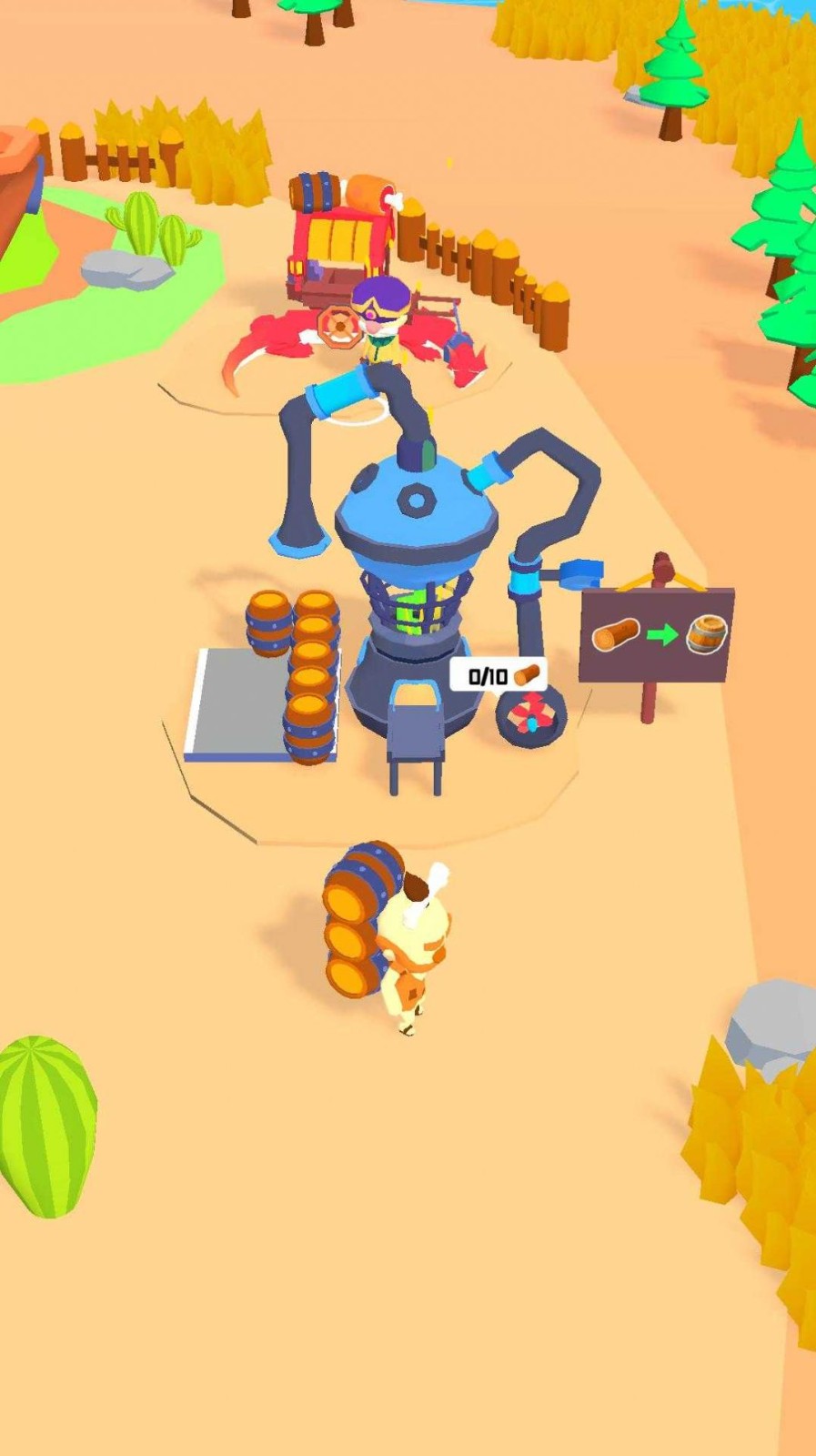 迪诺岛伐木的图册