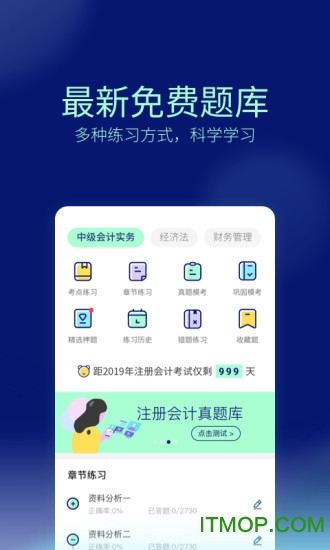 万学会计职称考试的图册