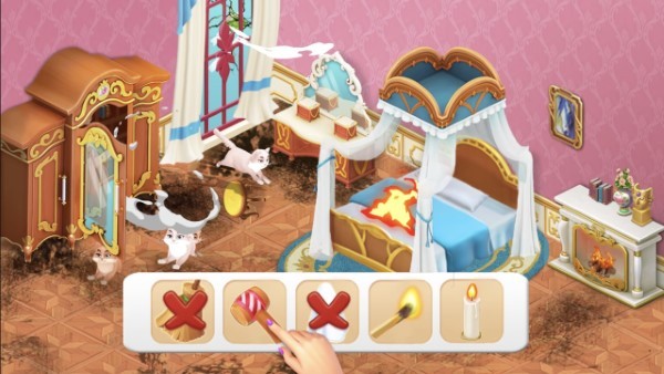 城堡之梦拼图和装饰游戏的图册