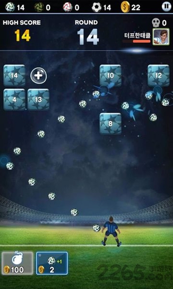 足球打砖块手机游戏的图册