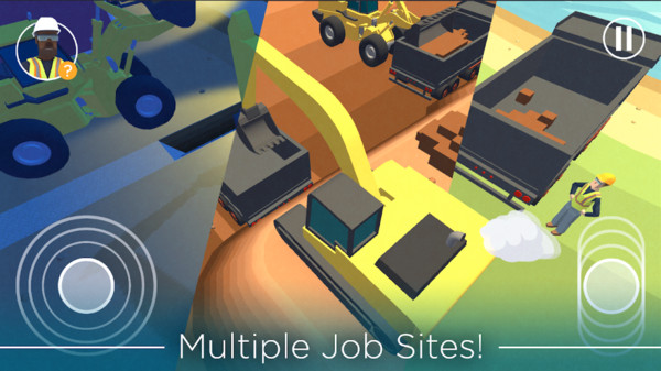 城市建设挖掘机模拟游戏的图册