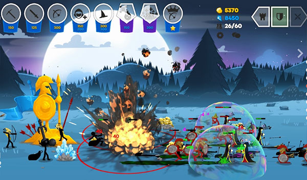 火柴人战争遗产3破解版的图册