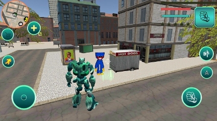 城市机甲救援游戏的图册