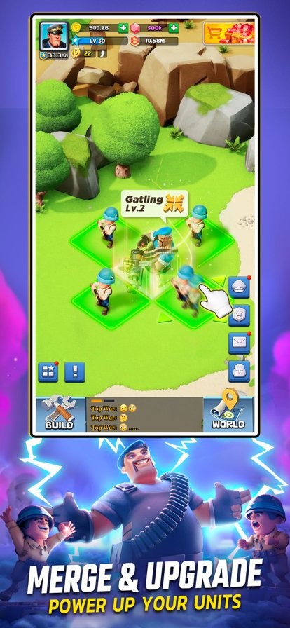 口袋奇兵国际版最新版(TopWar:BattleGame)的图册