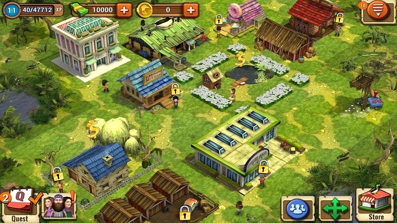 鸭子王朝无限金币版(DuckDynasty)的图册