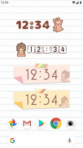 数字时钟小工具app的图册