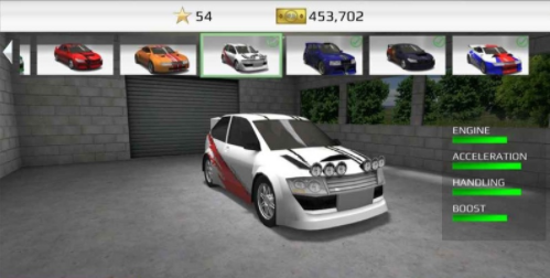 拉力赛车极限竞赛的图册